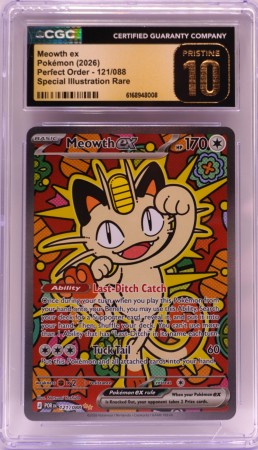 Meowth Ex Perfect Order
