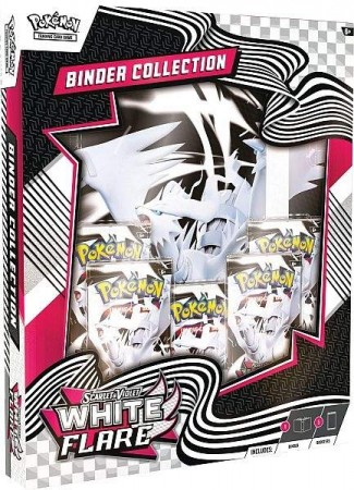 White Flare Binder Collection